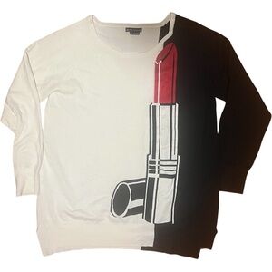 Chelsea & Theodore fashion xl sweater lipstick soft light weight warm. NWOT